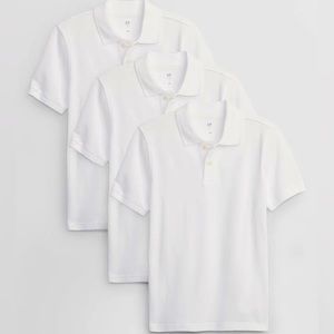 Gap Men’s All White (Uniform) Polo Shirt